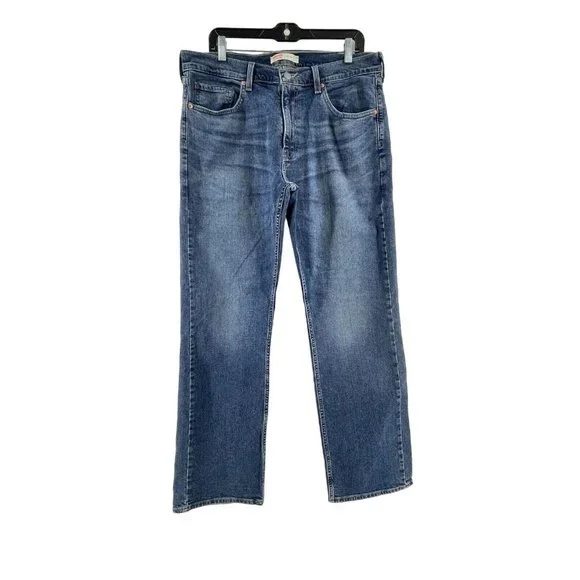 Vintage Levi Strauss Signature Relaxed Fit 5 Pocket Denim Jeans Straight 34X32 - Picture 2 of 15
